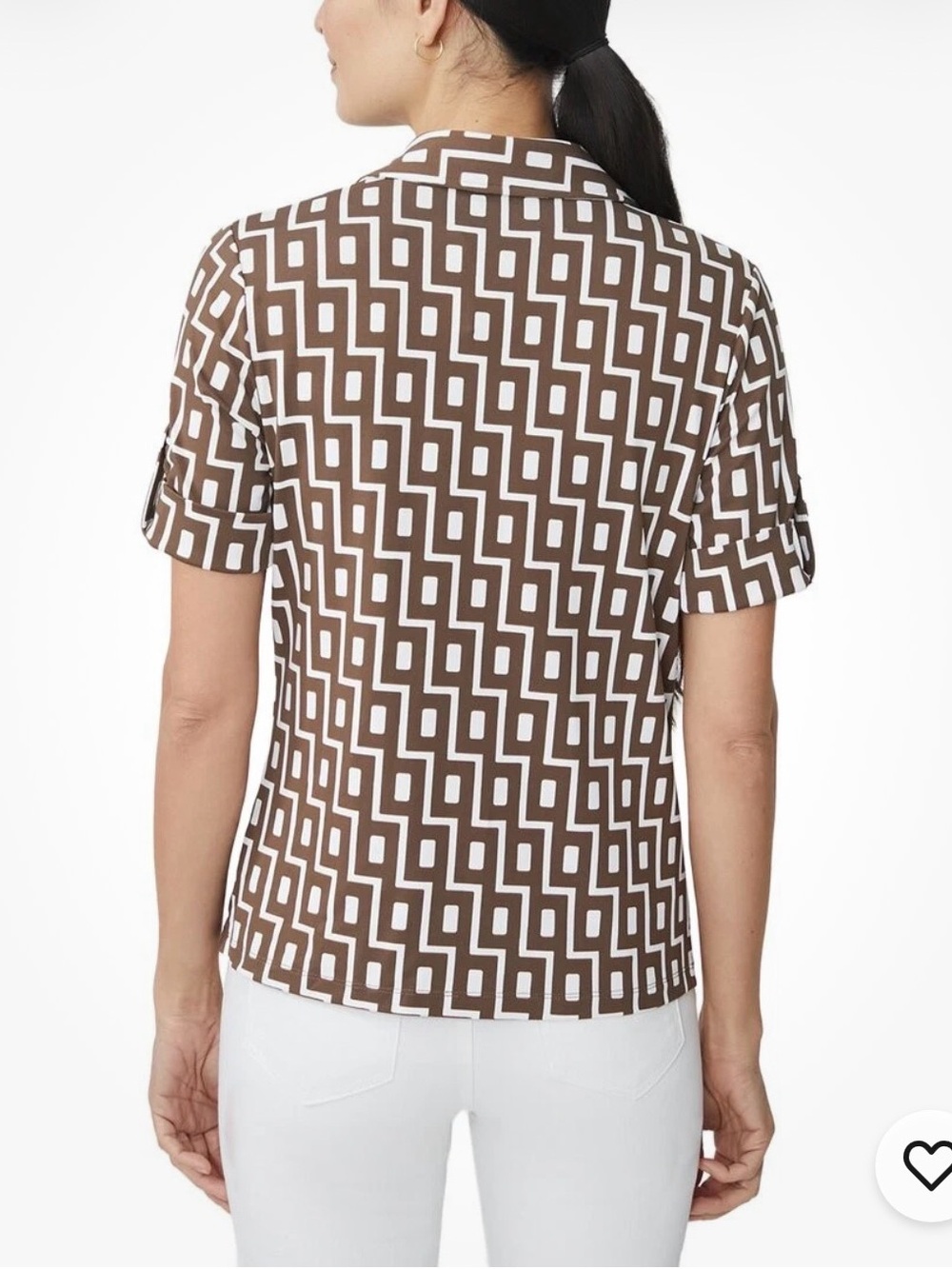 J. Mclaughlin Cornelia Top Women's Small Spring Summer Comfort - Picture 2 of 12